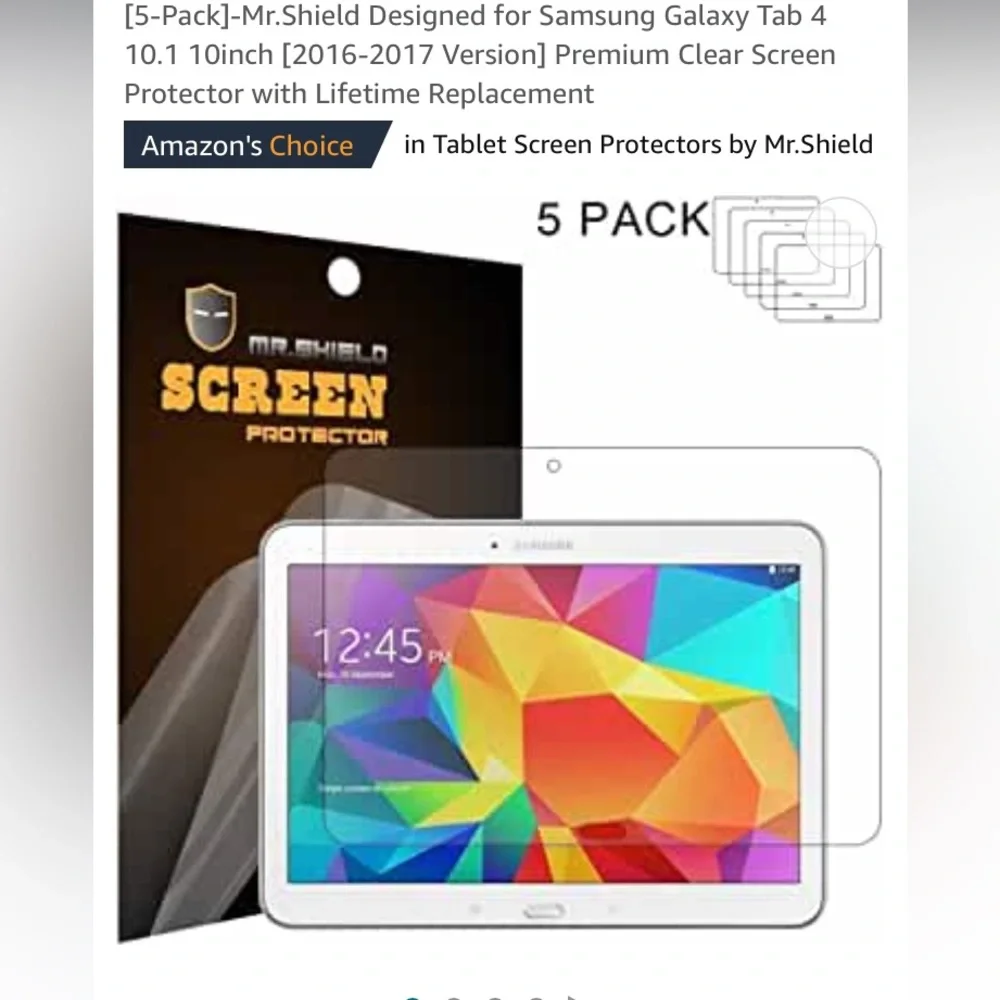 Mr. Shield Screen Protectors Open Box